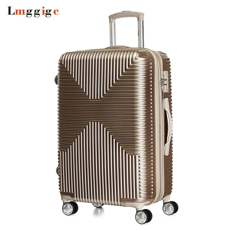 Pc+Abs Travel Luggage Suitcase Bag,New Rolling Trolley Case,Pc+Abs Carry-On,20