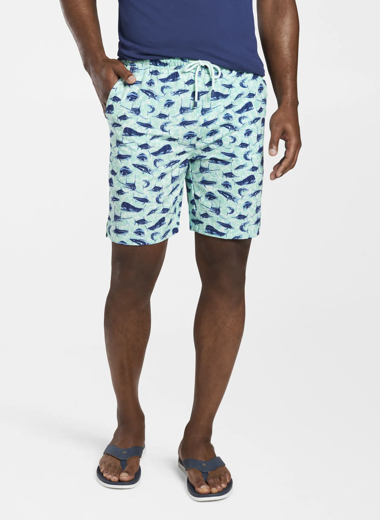 PETER MILLAR Deep Sea Fishing Swim Trunk