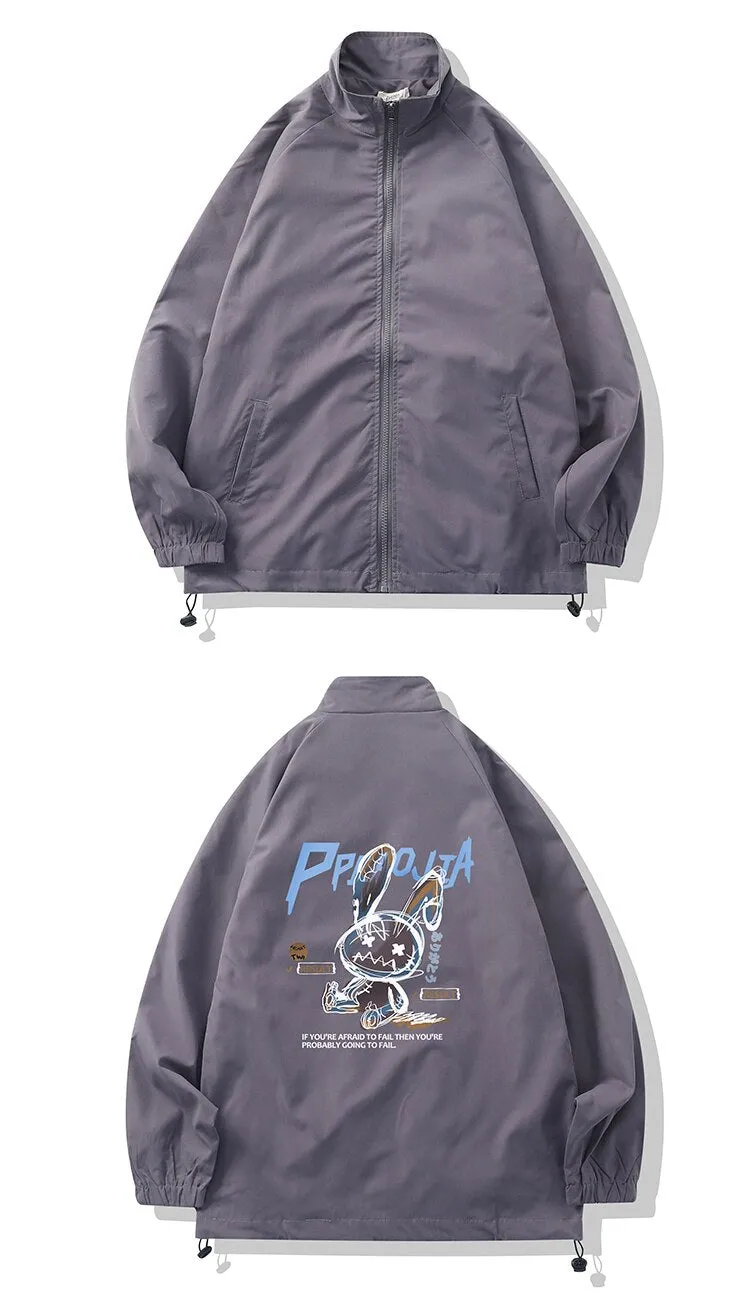 PPOJIA Windbreaker Jacket