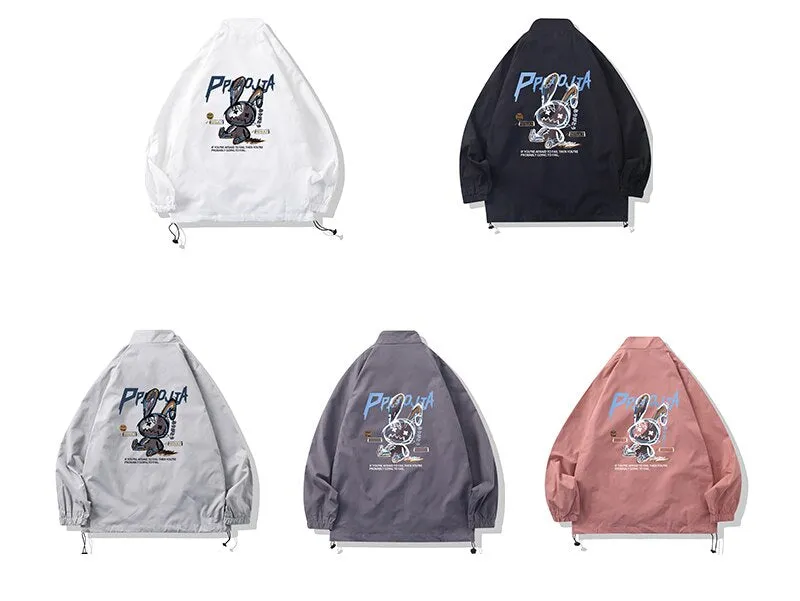 PPOJIA Windbreaker Jacket