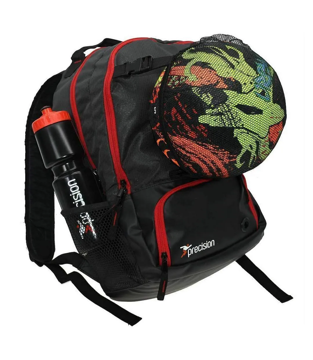 Precision Pro HX Knapsack (Charcoal Black/Red) (One Size) - UTRD2066