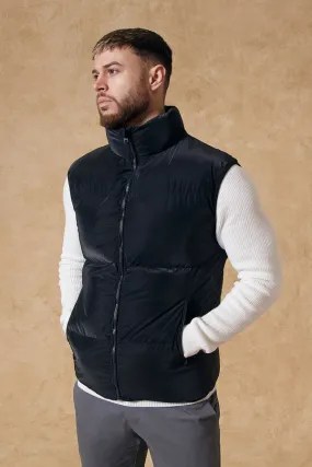 Puffa Gilet in Black