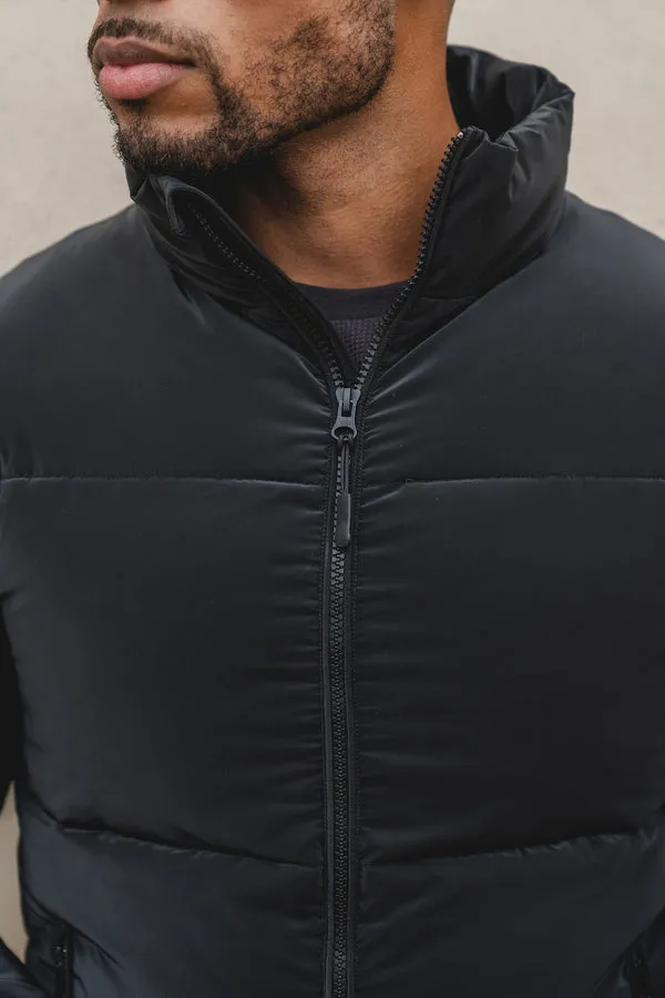 Puffa Jacket in Black