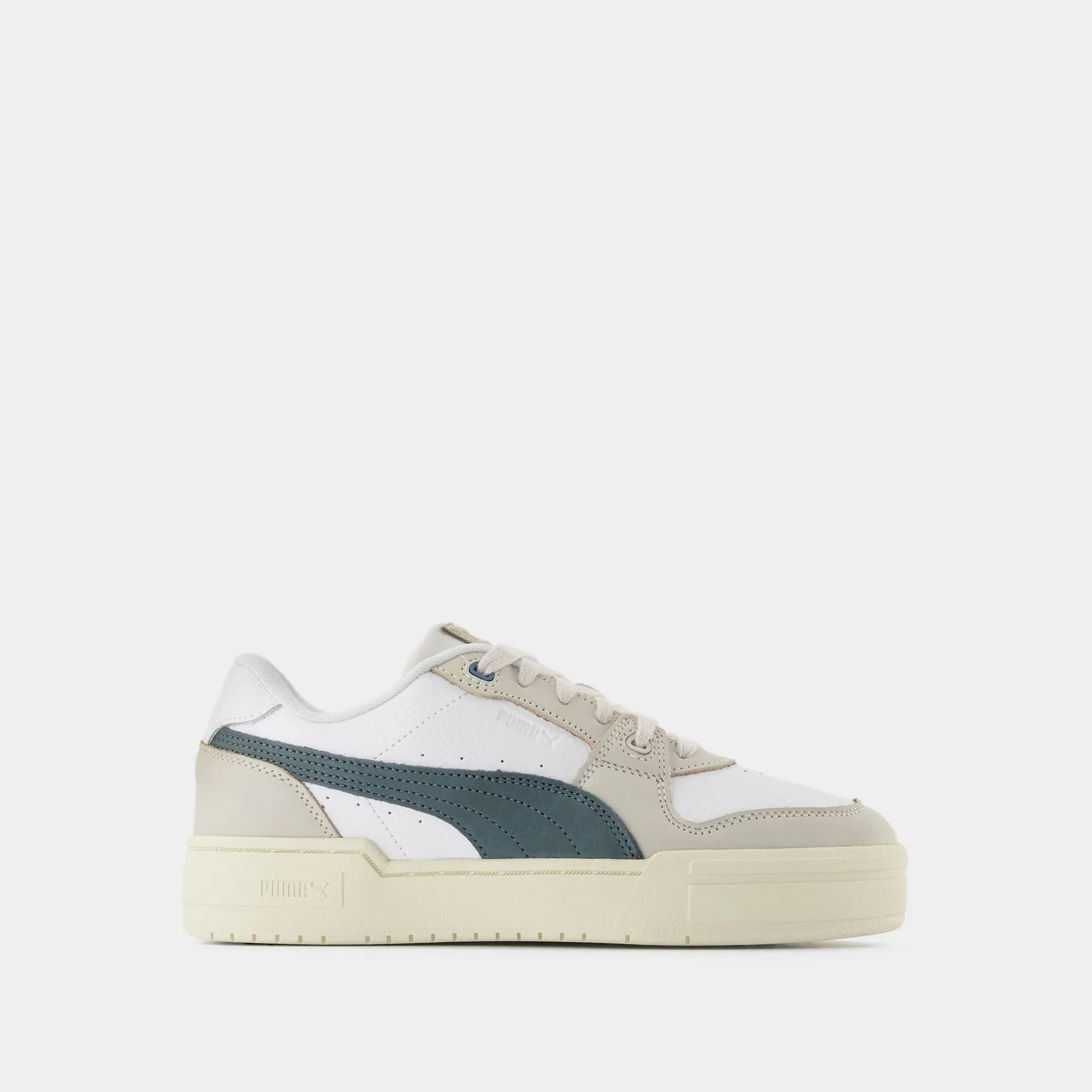 Puma  Ca Pro Lux in White and Blue Leather