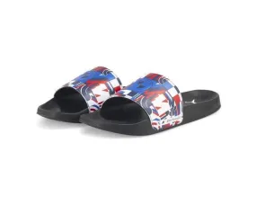 PUMA - Men - BMW Leadcat Slide - Black/Blue/Red