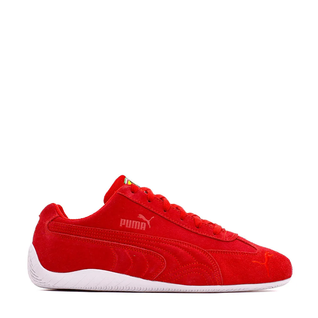 Puma Men Ferrari Speedcat Rosso Corsa White 307822-02