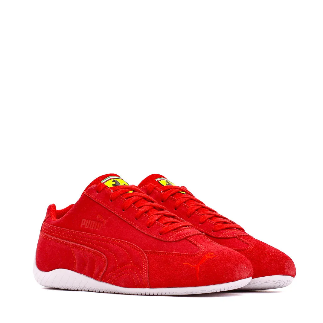 Puma Men Ferrari Speedcat Rosso Corsa White 307822-02