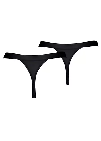 Puma Pack of 2 String Tanga Briefs | Grattan