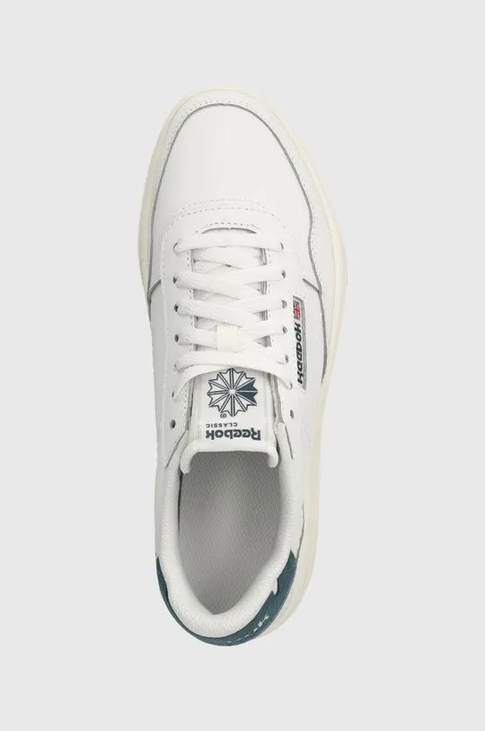 Reebok leather sneakers white color