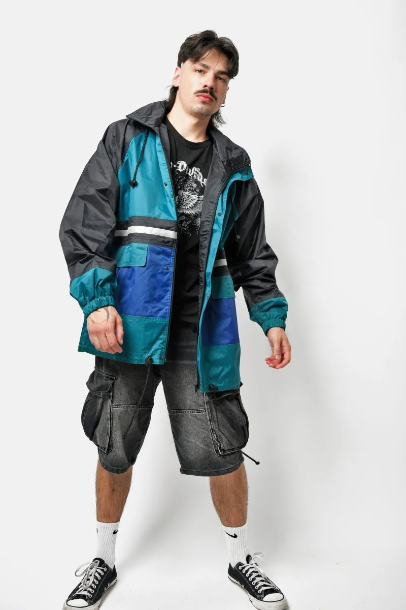 Retro 80s windbreaker unisex