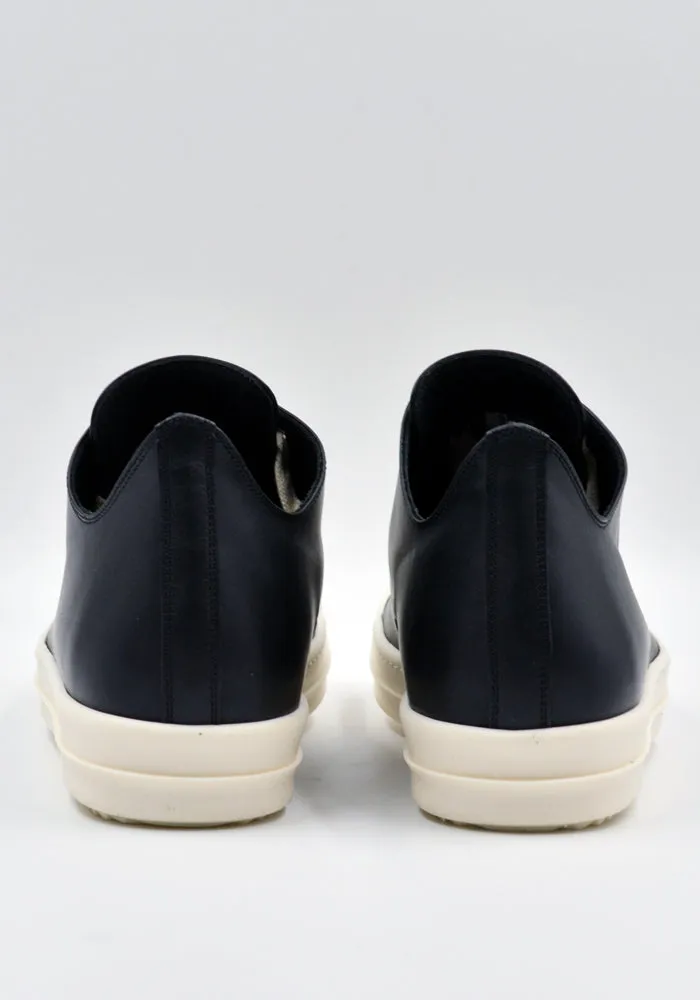 RICK OWENS MEN RU02C7891 LPO 911 LOW SNEAKERS BLACK/MILK