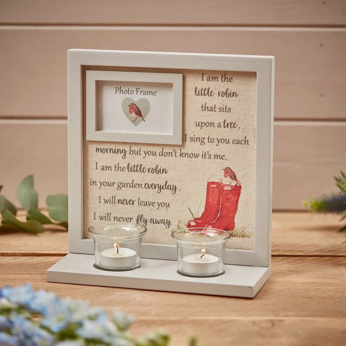 Robin Memory Photo Frame