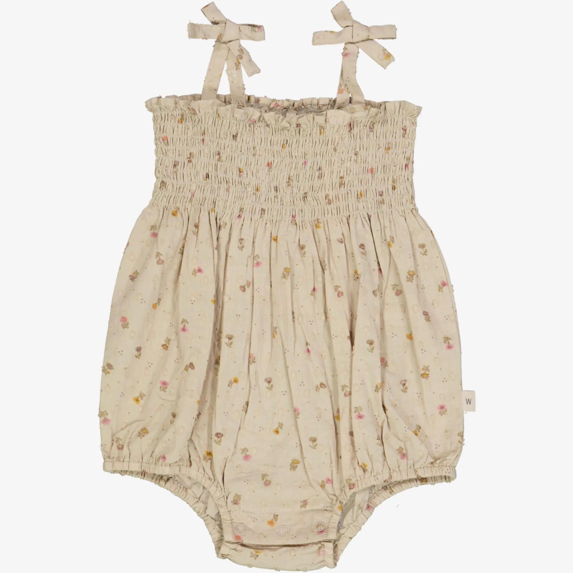 Romper Lucie - fossil flowers dot