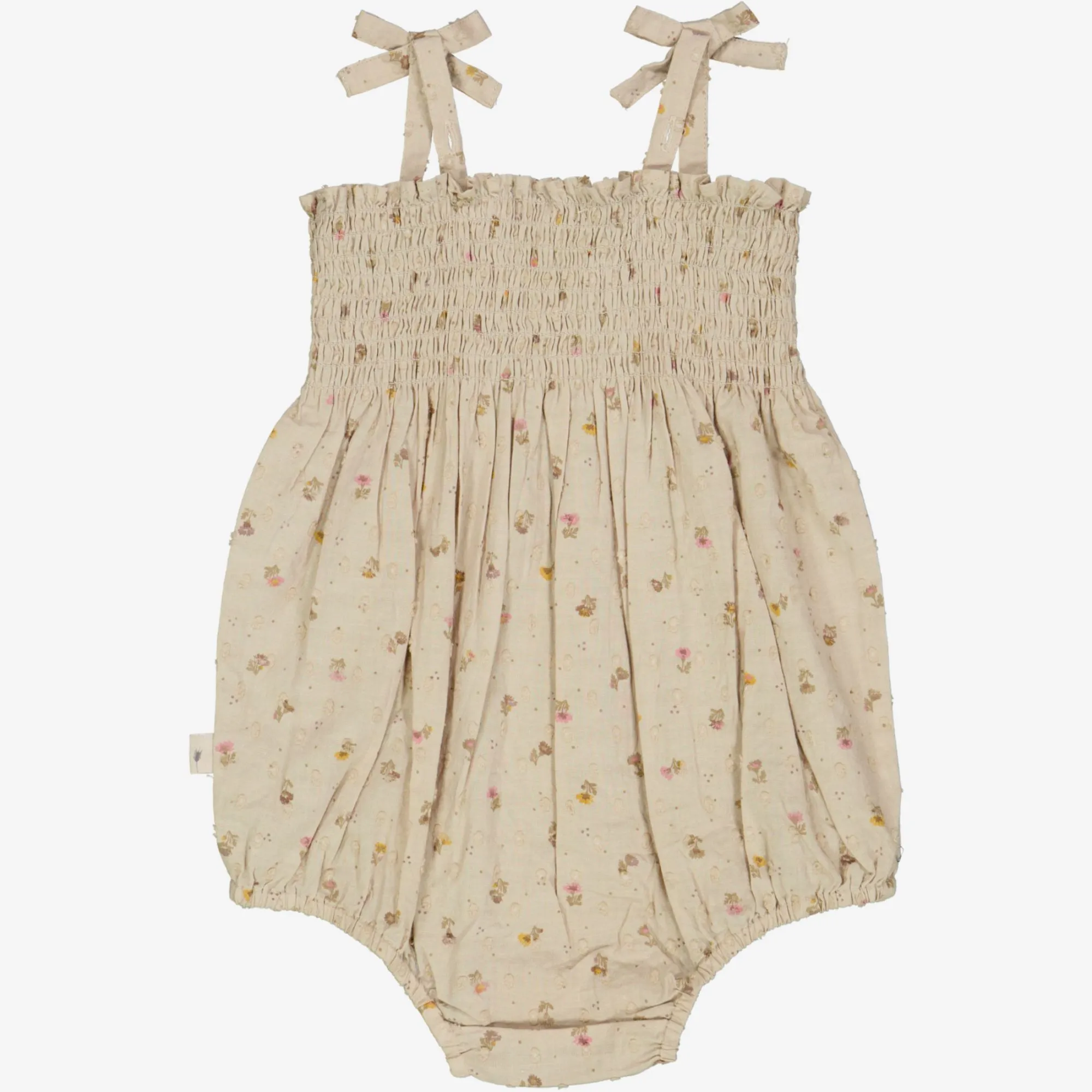 Romper Lucie - fossil flowers dot