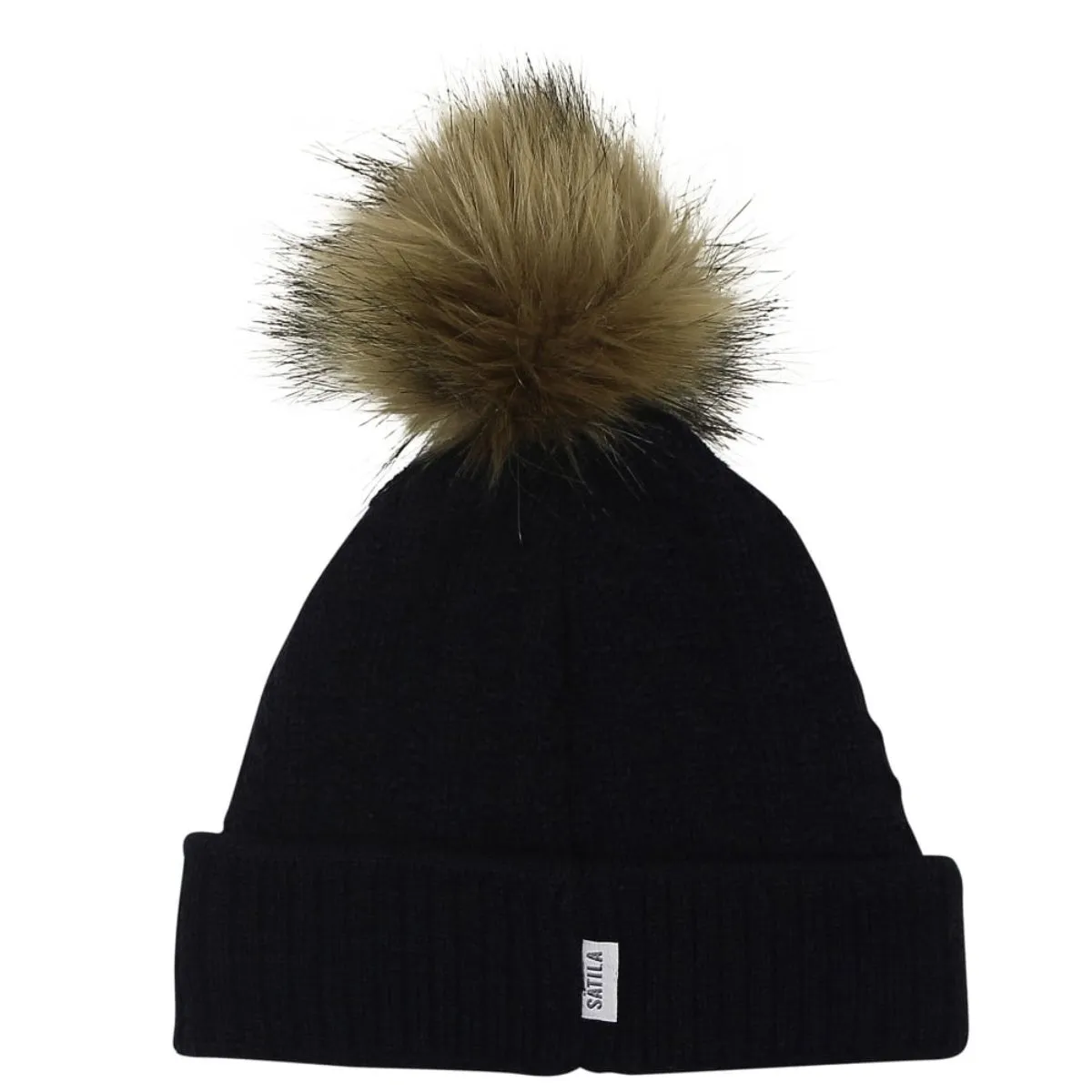 SATILA HAT WITH FAUX FUR POM POM PIPER 472