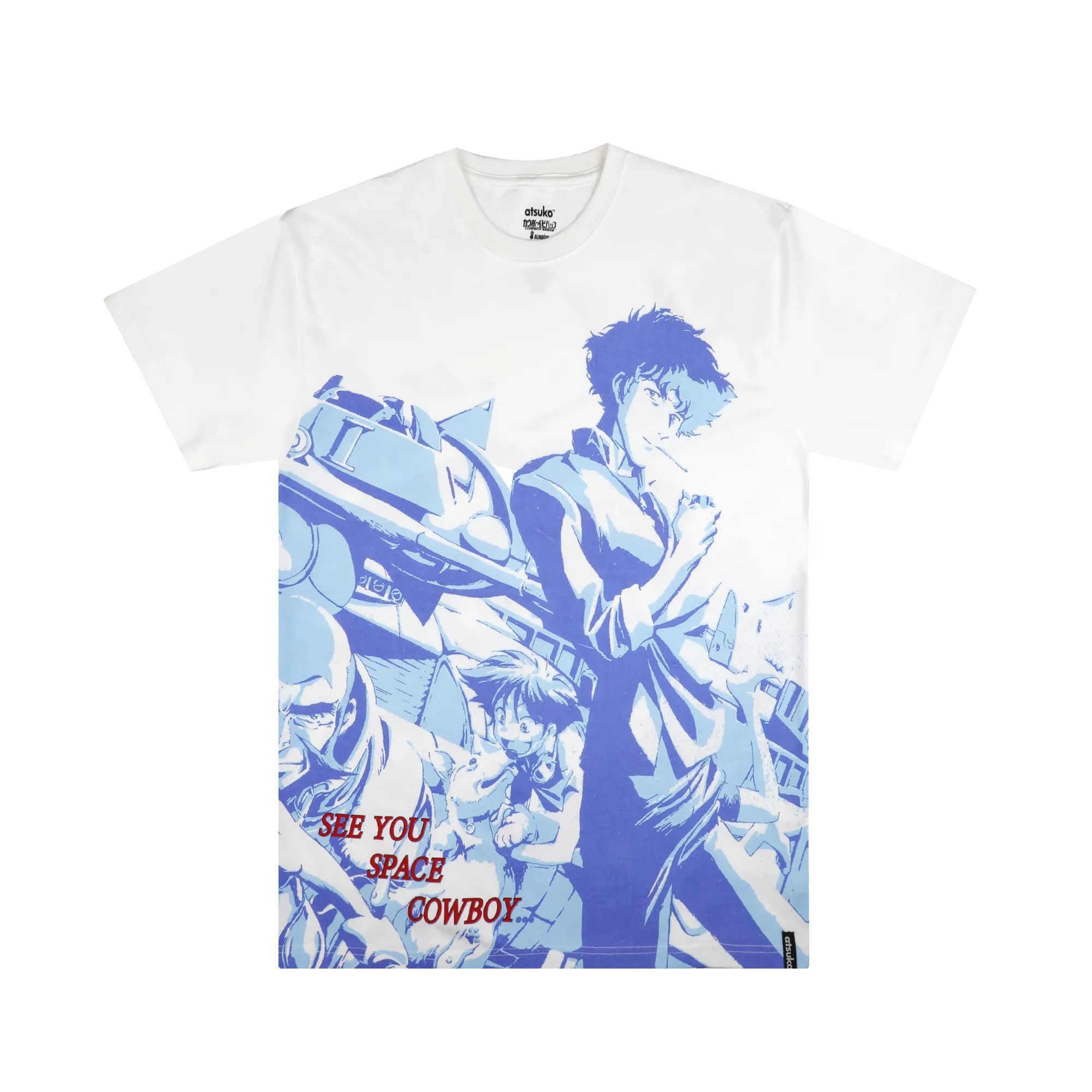 See You Space Cowboy Large Print Tee