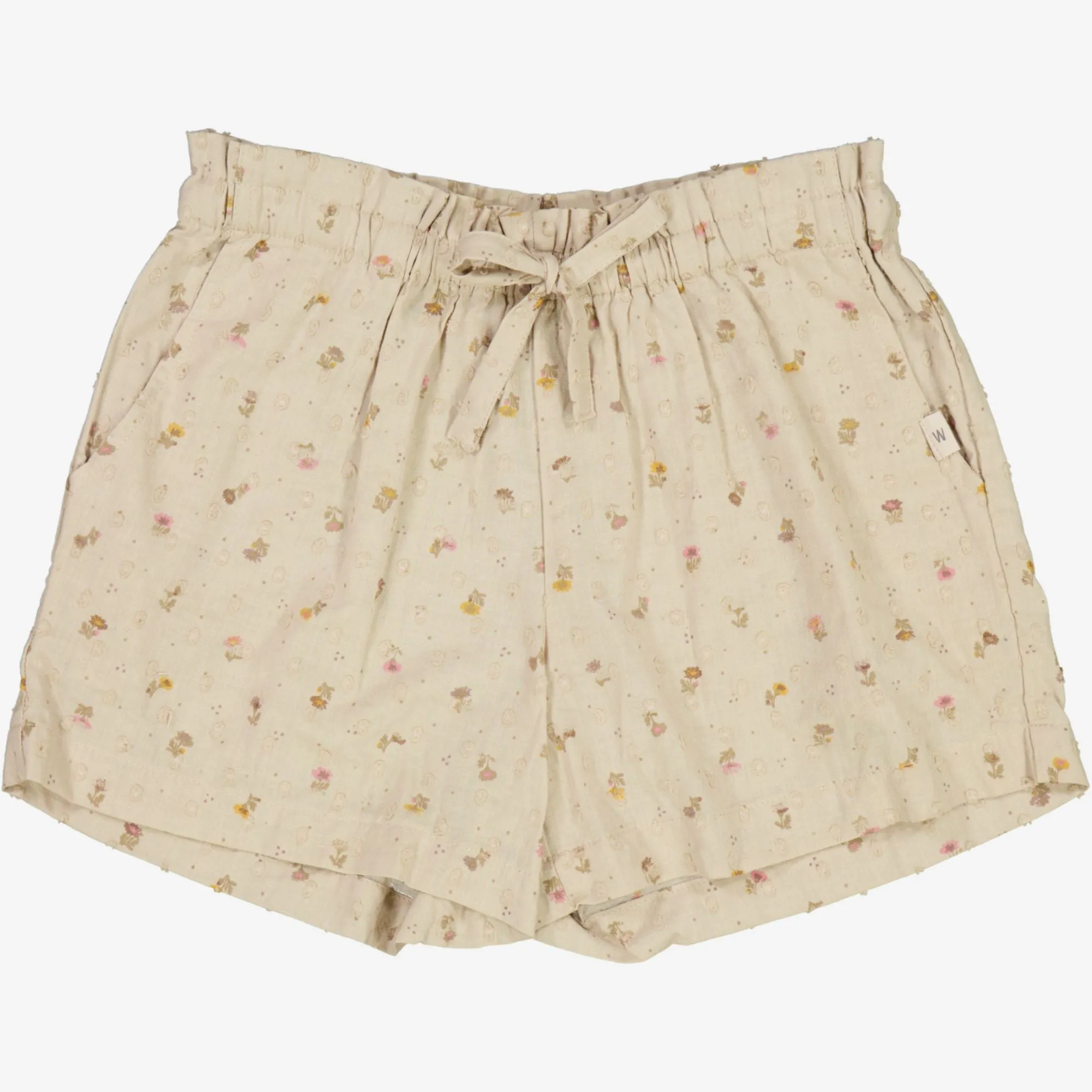 Shorts Silla - fossil flowers dot