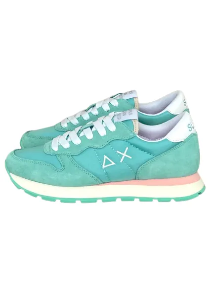 SNEAKERS DONNA VERDE ACQUA FLUO Z33201 ALLY SOLID NYLON