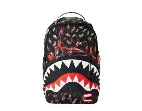 Sprayground Deadpool Taco$ Rain Shark Backpack