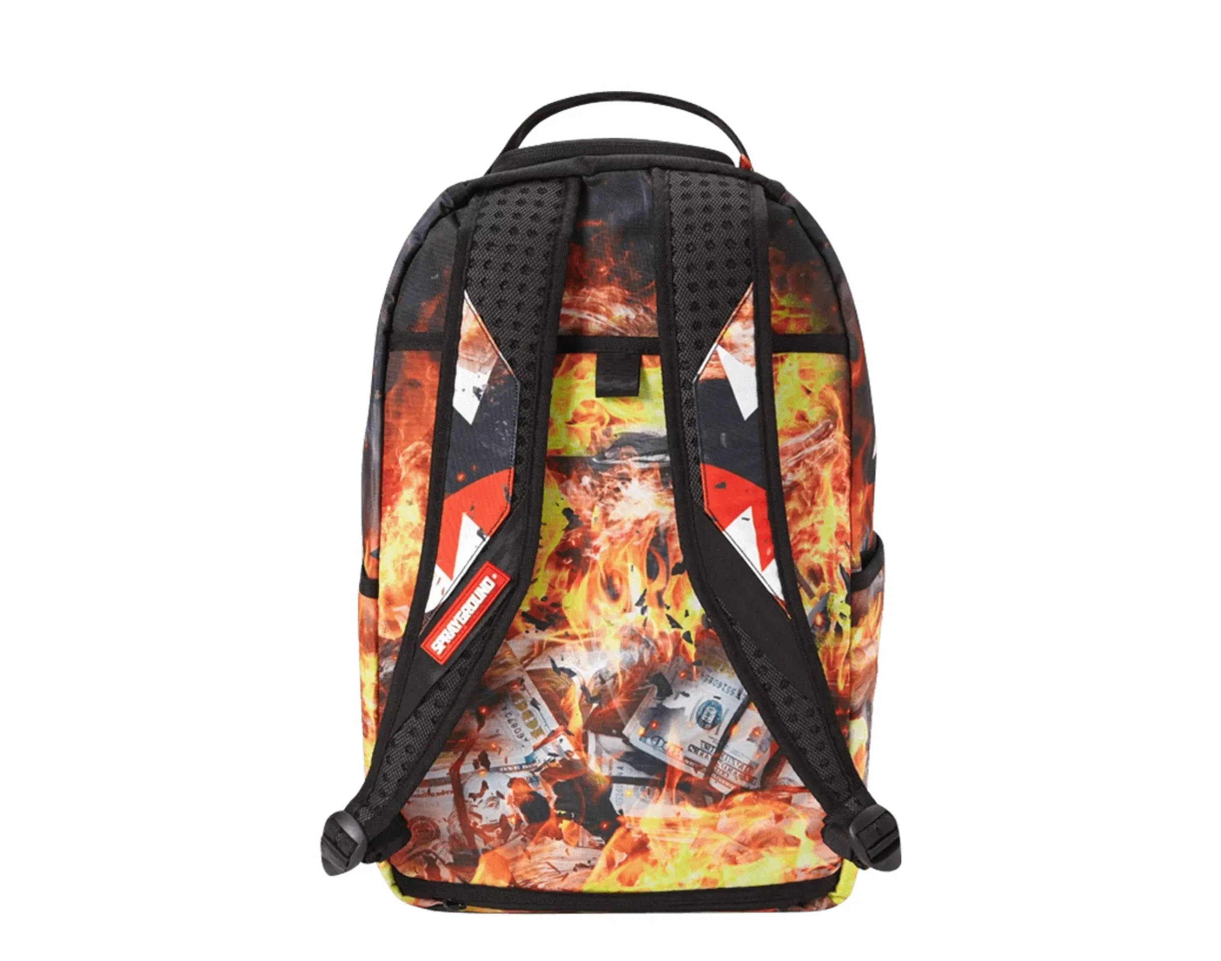 Sprayground Fire Money Shark Backpack