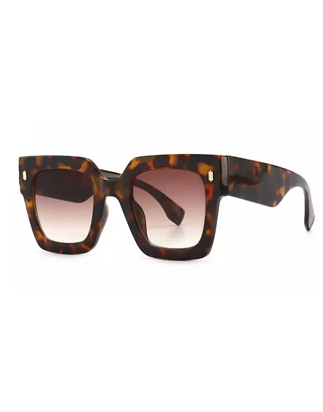 Squared Frame Big Sunglasses