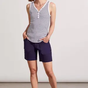 Stripe Henley Tank