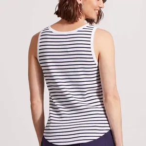 Stripe Henley Tank