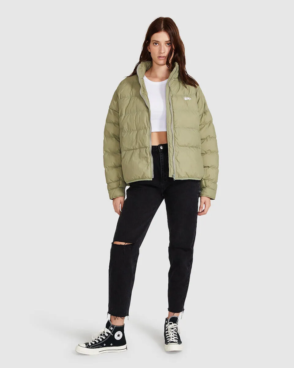 Stussy Forest Lightweight Puffa Jacket Basil Green