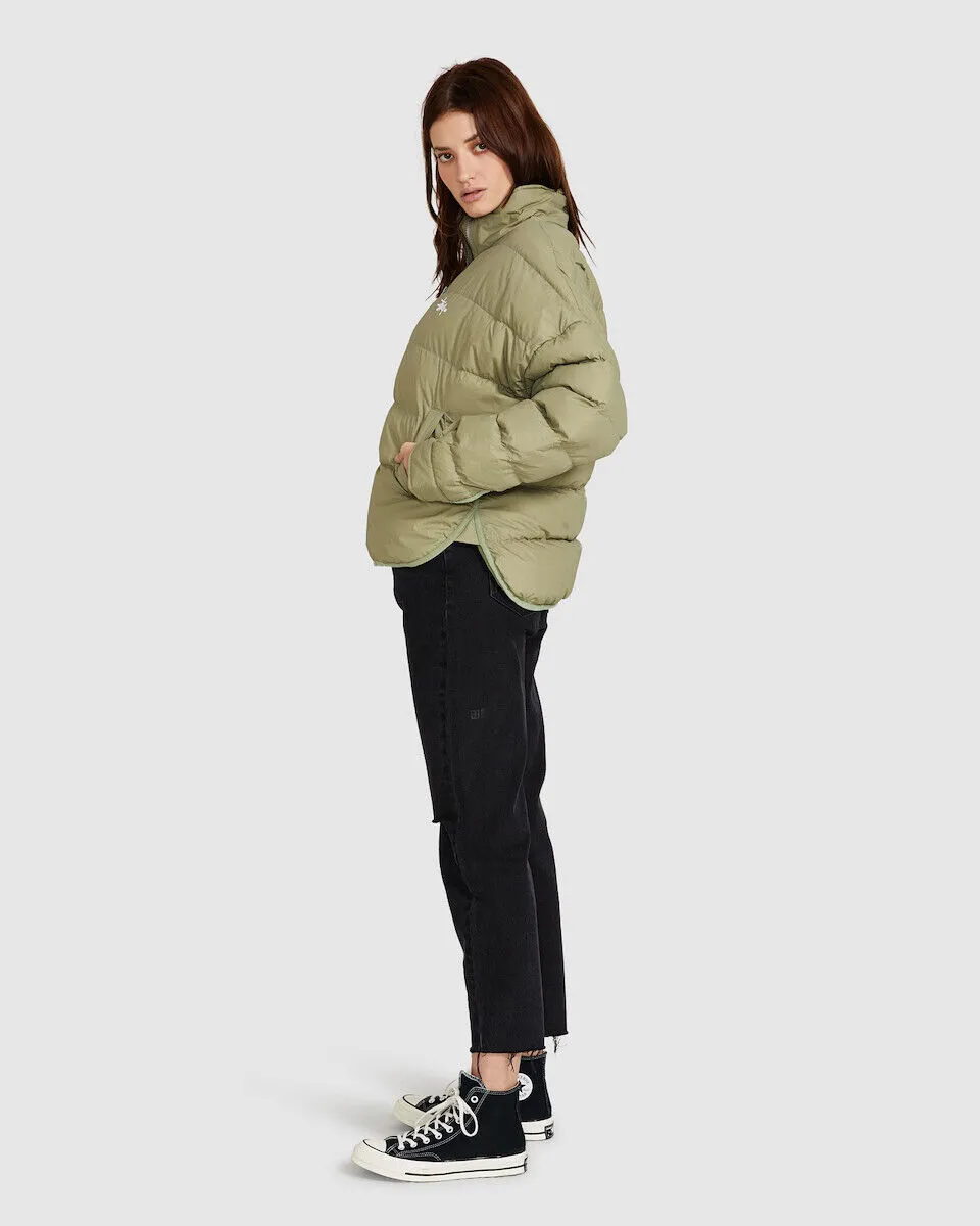 Stussy Forest Lightweight Puffa Jacket Basil Green