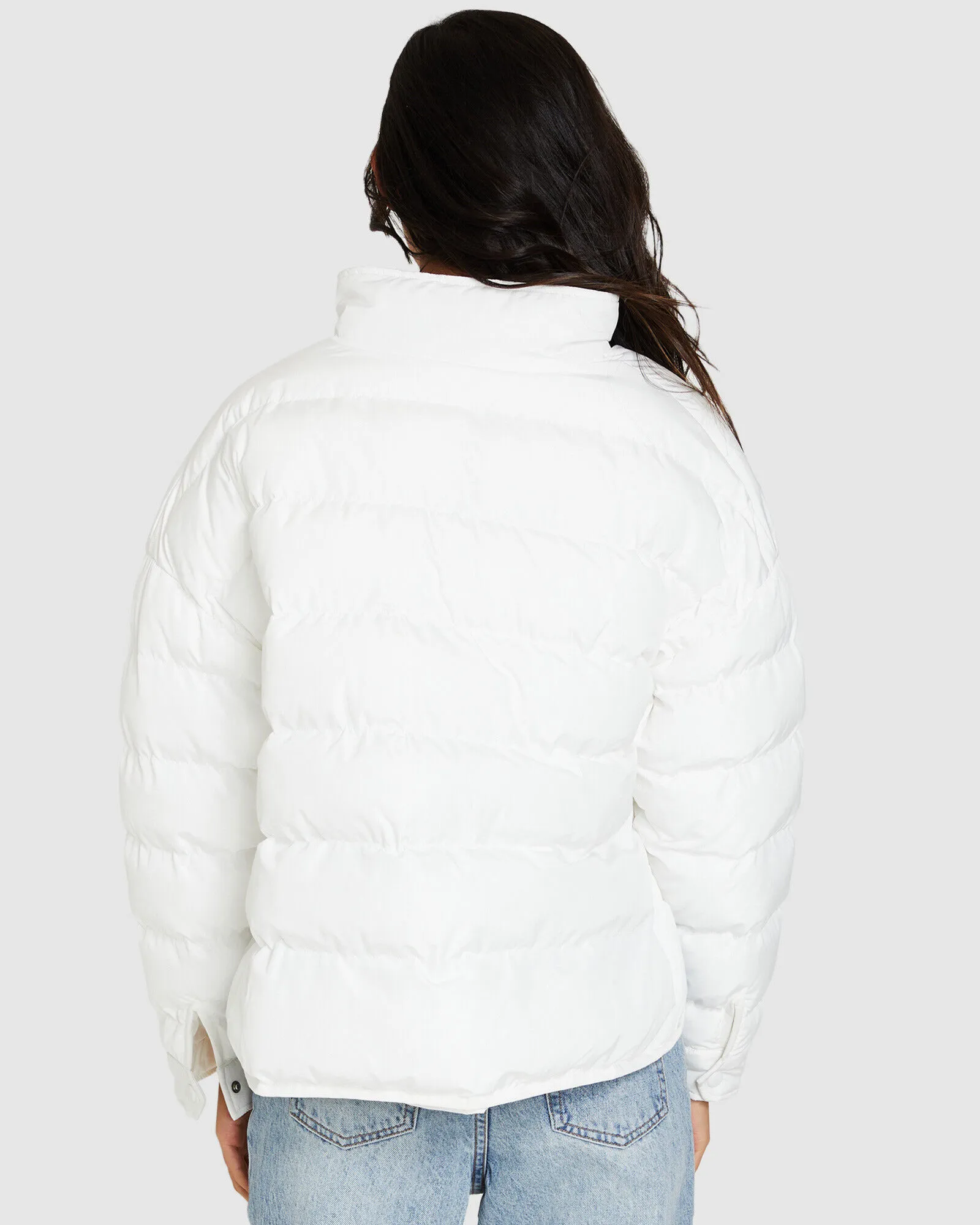 Stussy Forest Lightweight Puffa Jacket White