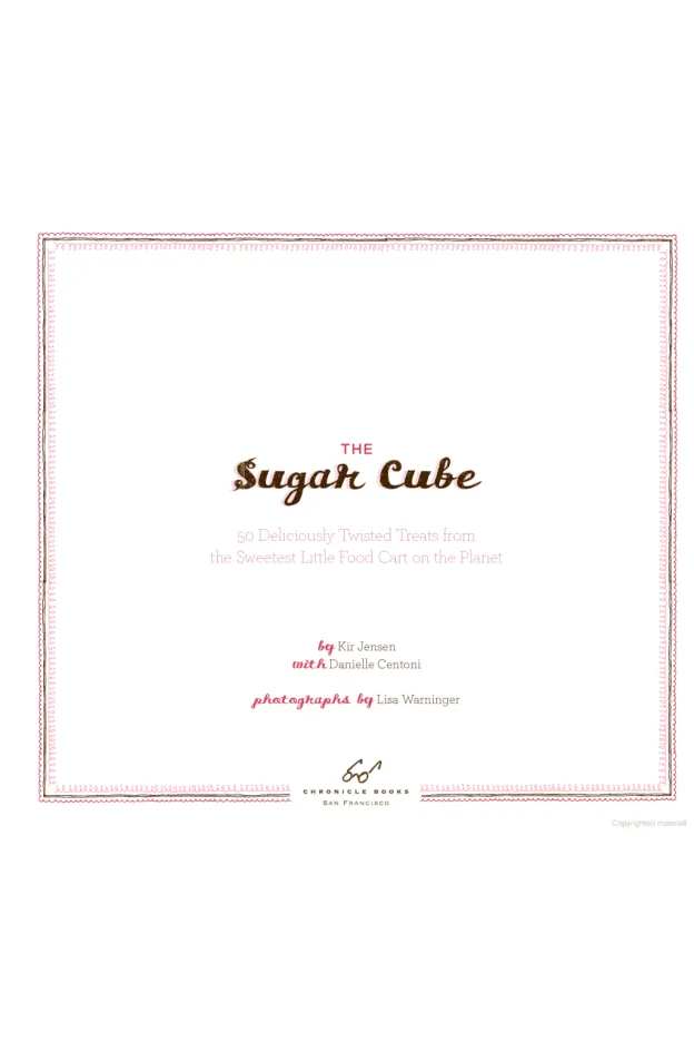 Sugar Cube By K. Jensen & D. Centoni