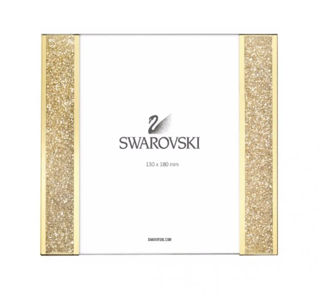 Swarovski Golden Crystal STARLET PICTURE FRAME #5102144