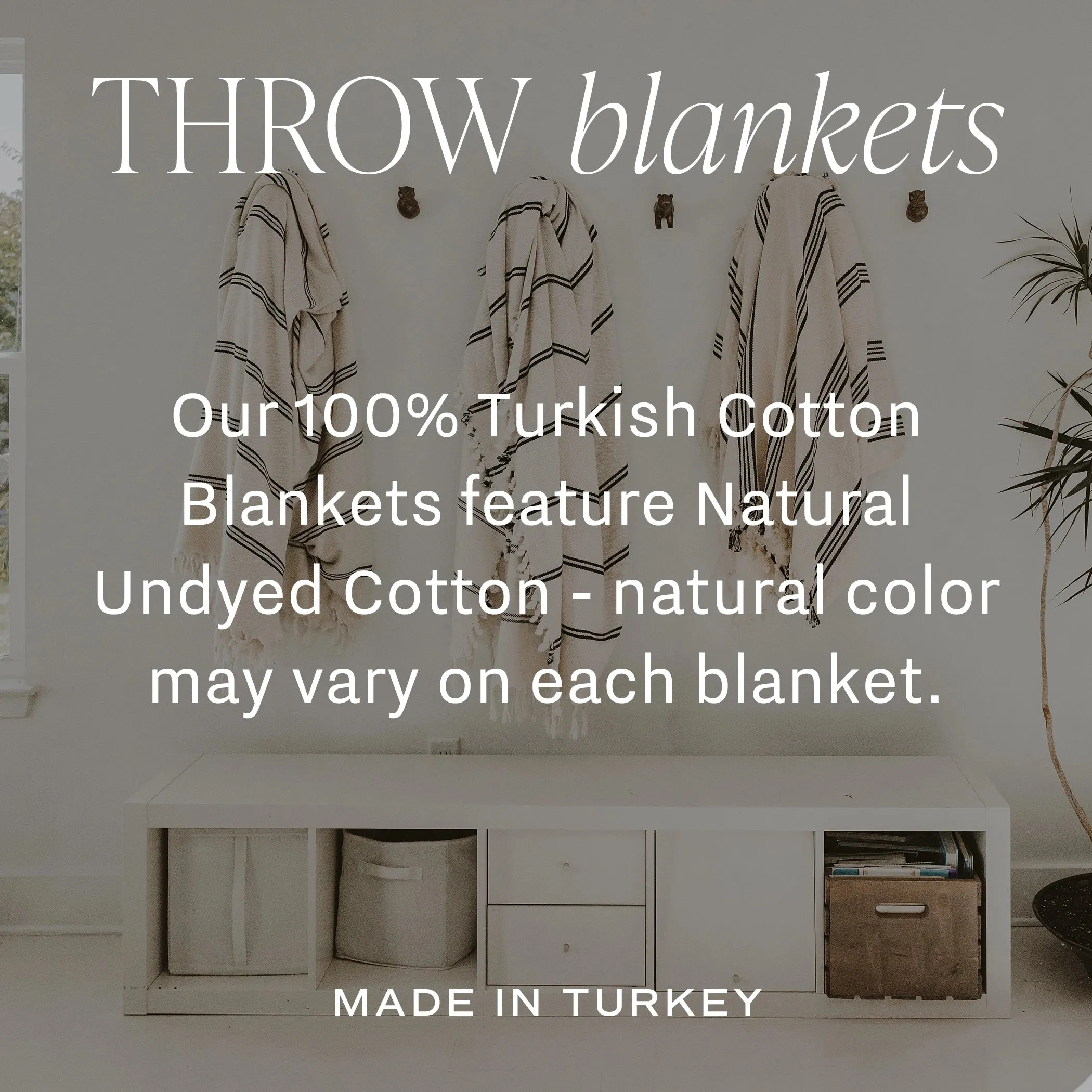 Sweet Water Turkish Henley Throw