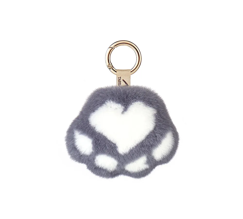 TARRAMARRA Fluffy Cat Paw Keyring