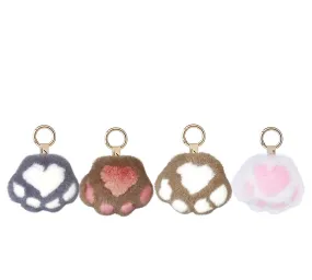 TARRAMARRA Fluffy Cat Paw Keyring