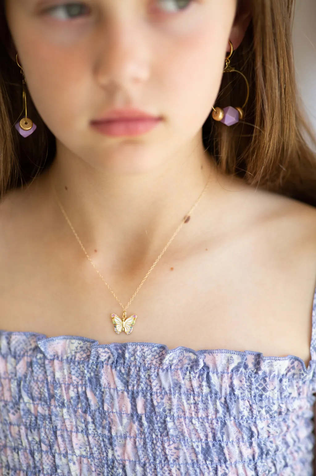 The Butterfly 'Gracie' Necklace by Annie Claire Designs