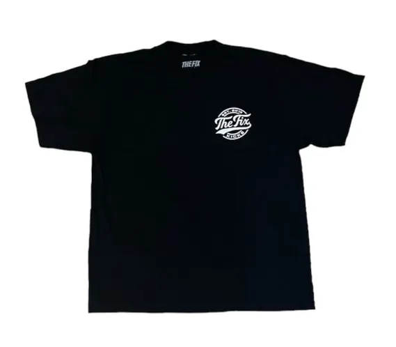 The Fix Kicks Stamp Tee Shirt (Black)