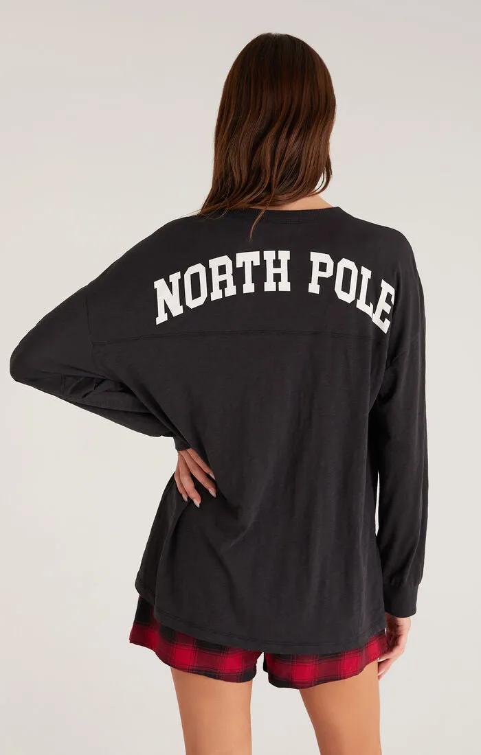 Throwback North Pole LS Tee