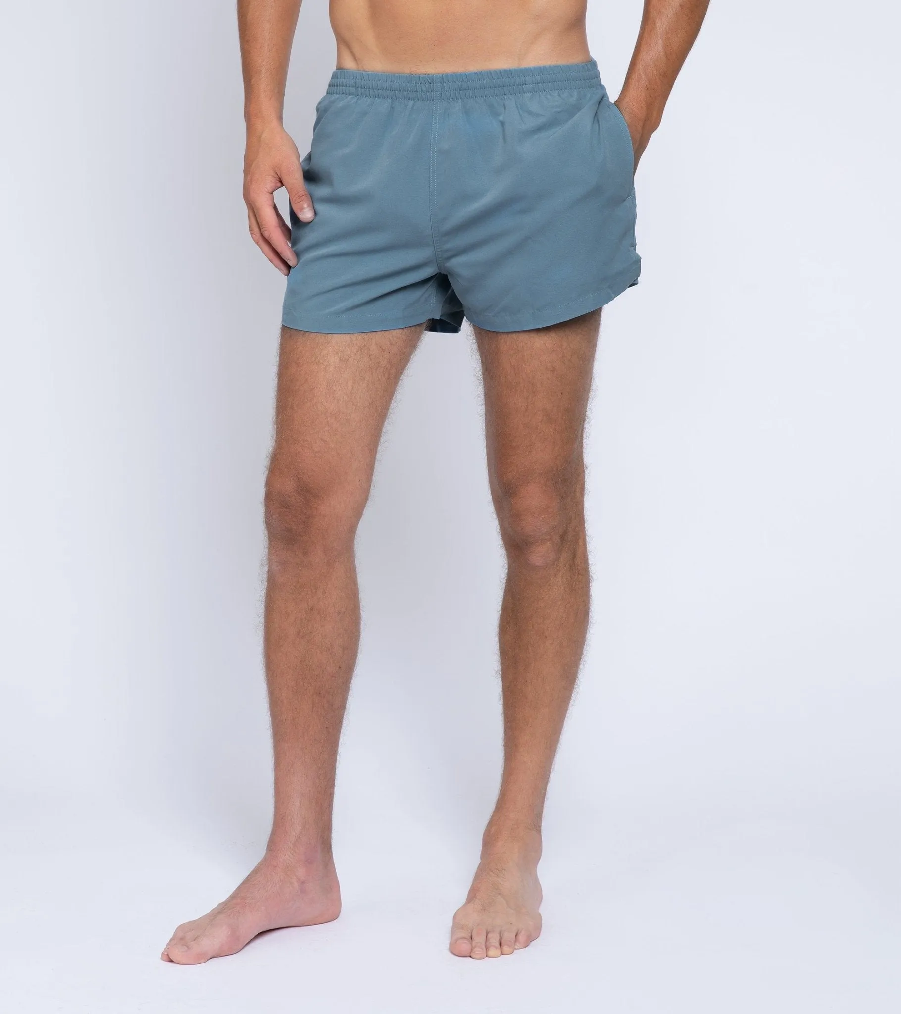 Timo Prep Nylon Swim Shorts: Blue