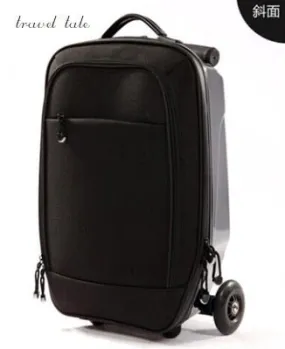 Travel Tale 100% Pc 21 Leisure Personality Cool Scooter Suitcase Carry On Spinner Wheel