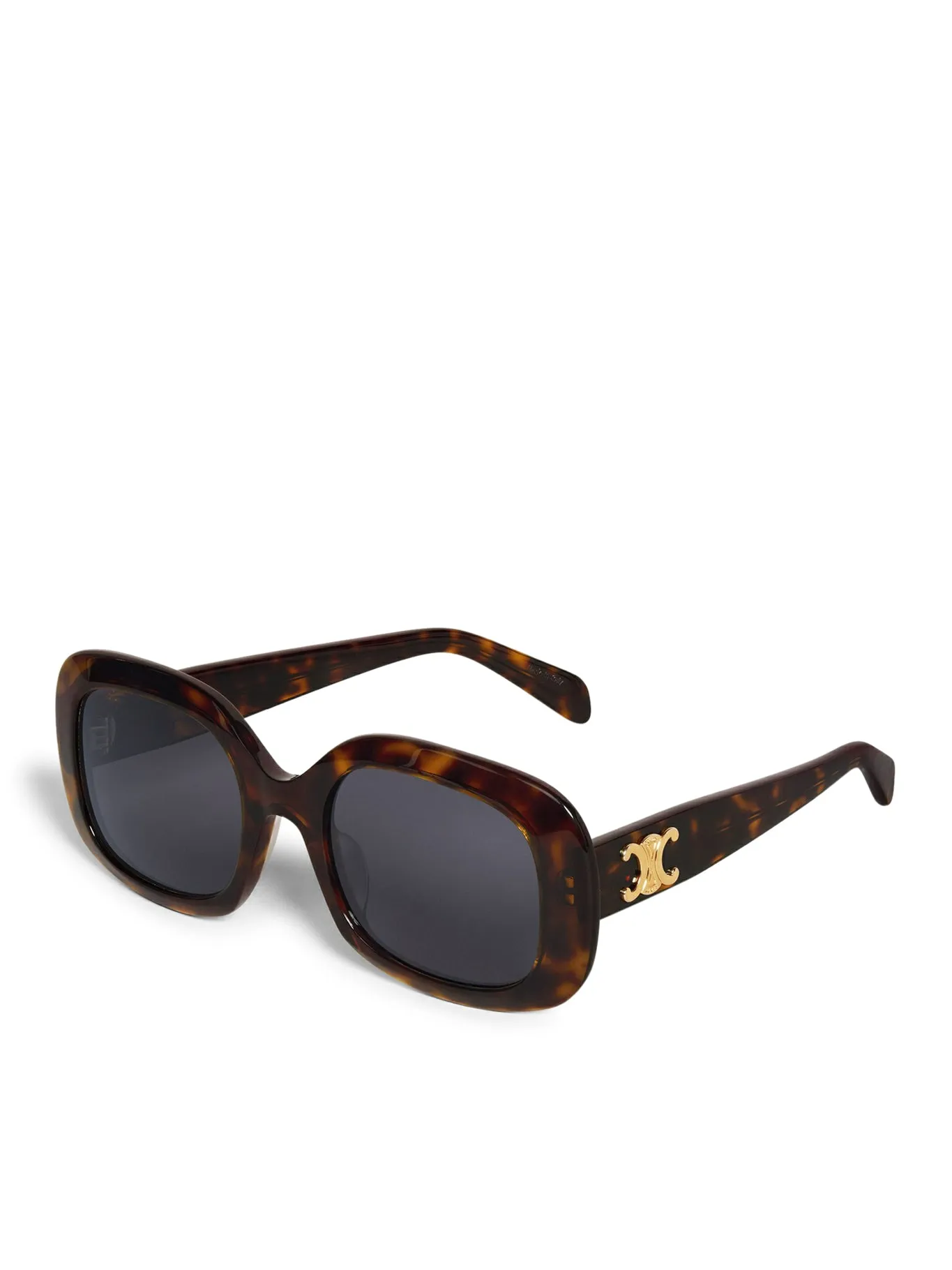 TRIOMPHE 10 SUNGLASSES IN RED HAVANA ACETATE