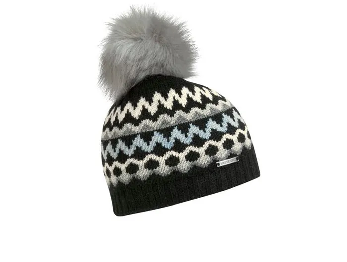 Turtle Fur Keta Faux Fur Pom Beanie