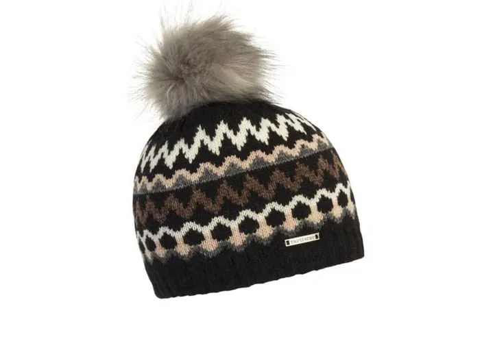 Turtle Fur Keta Faux Fur Pom Beanie