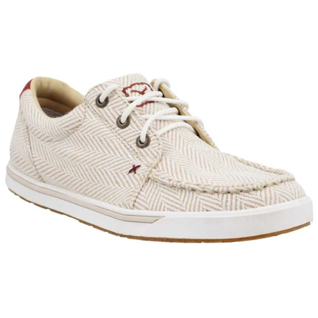 Twisted X Kicks Sand/ White (Women's)