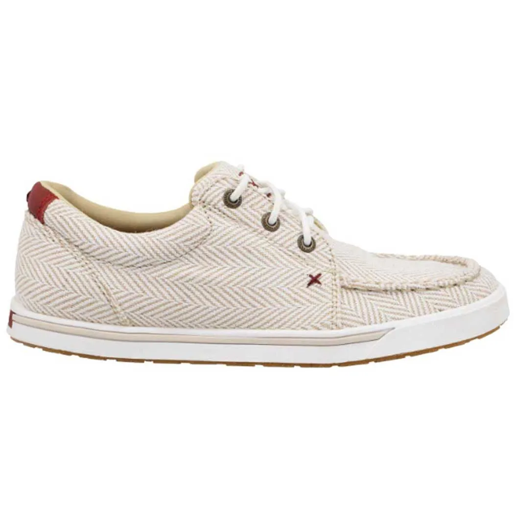 Twisted X Kicks Sand/ White (Women's)