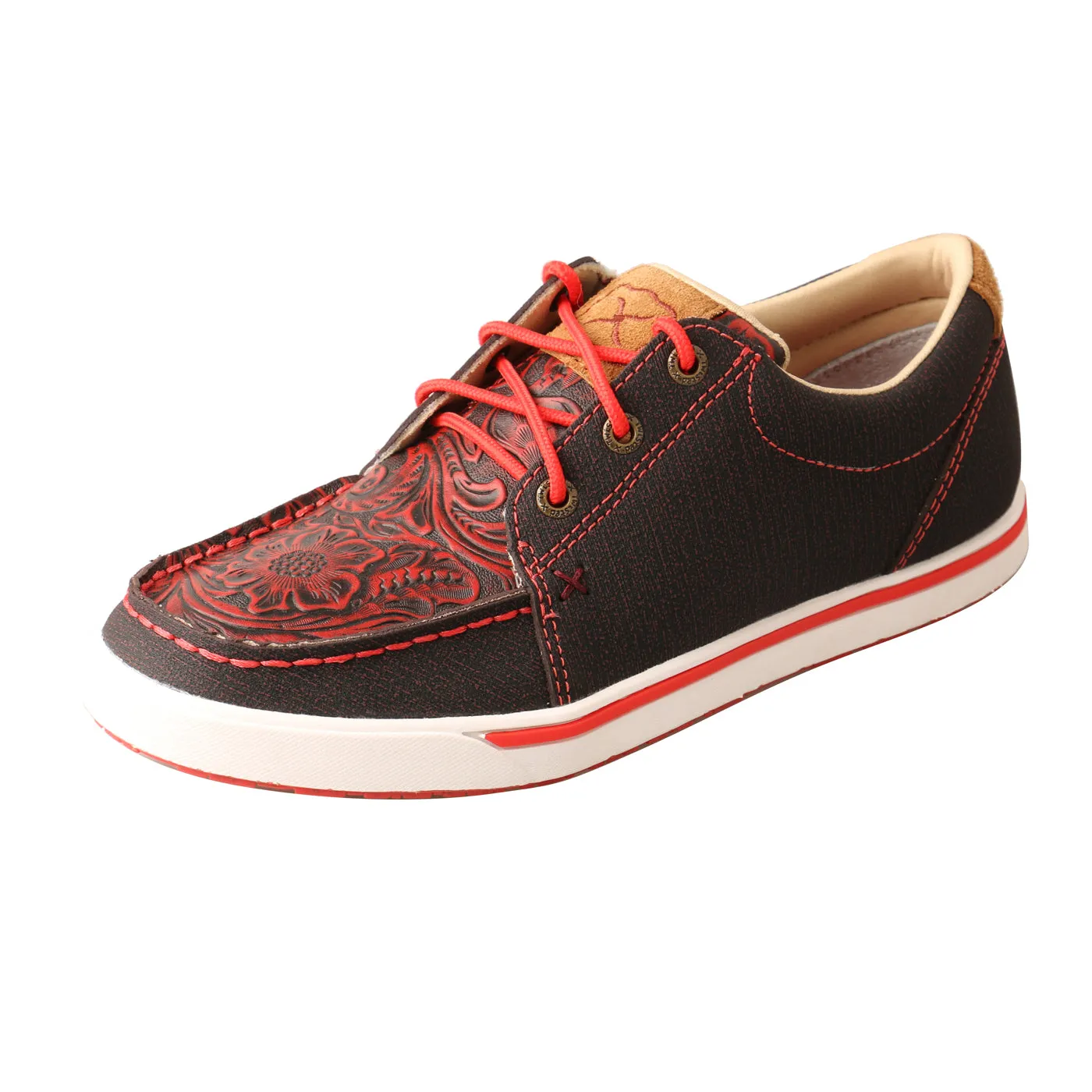 Twisted X Red Tooled Ladies' Kicks