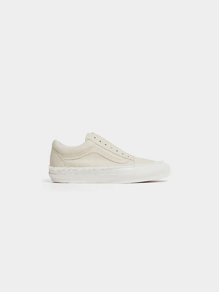 U OG Old Skool LX Raw Edge, White