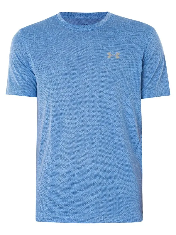 Under Armour Launch Camo T-Shirt - Blue