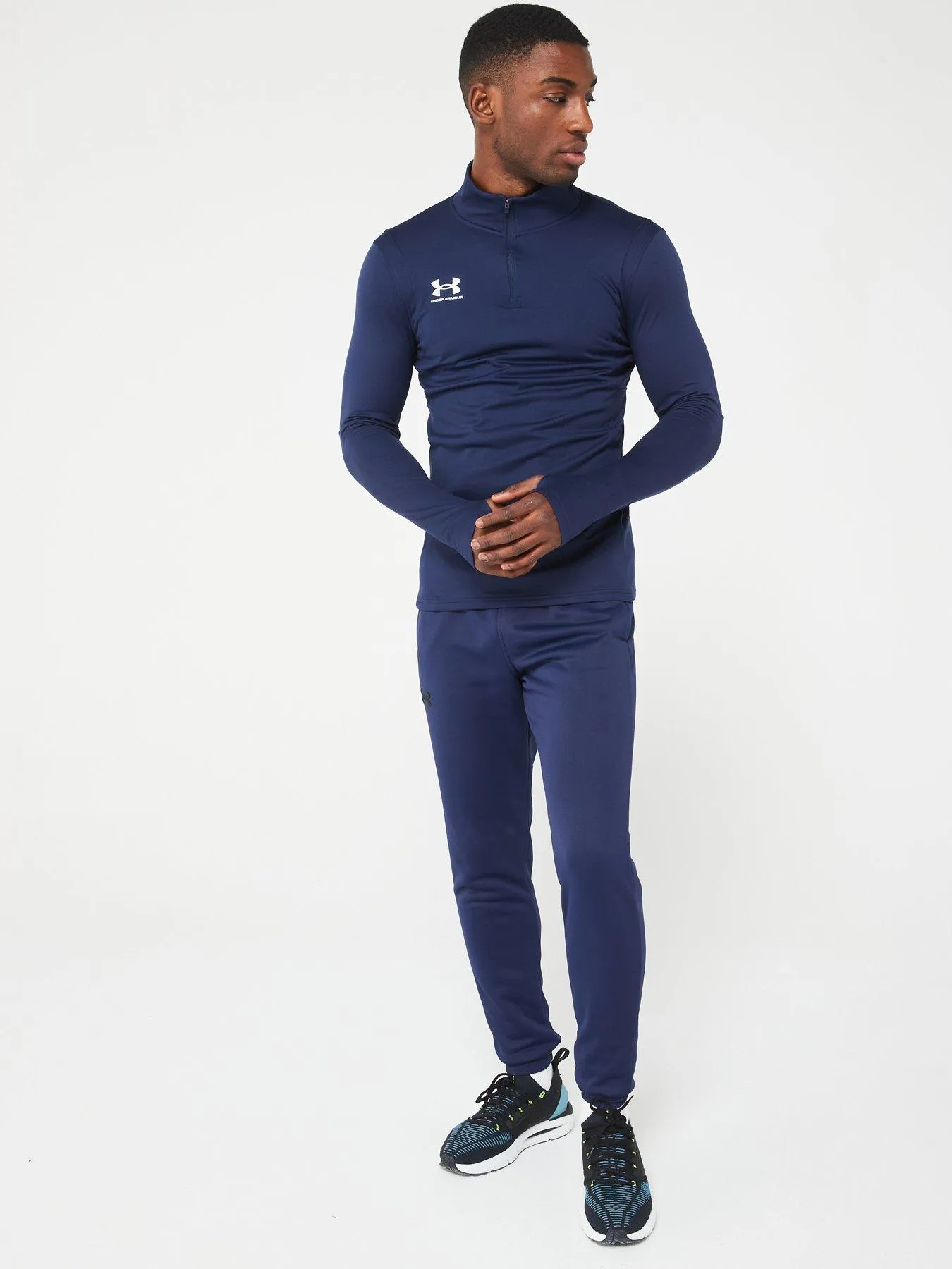 UNDER ARMOUR Men's Challenger Midlayer - Navy