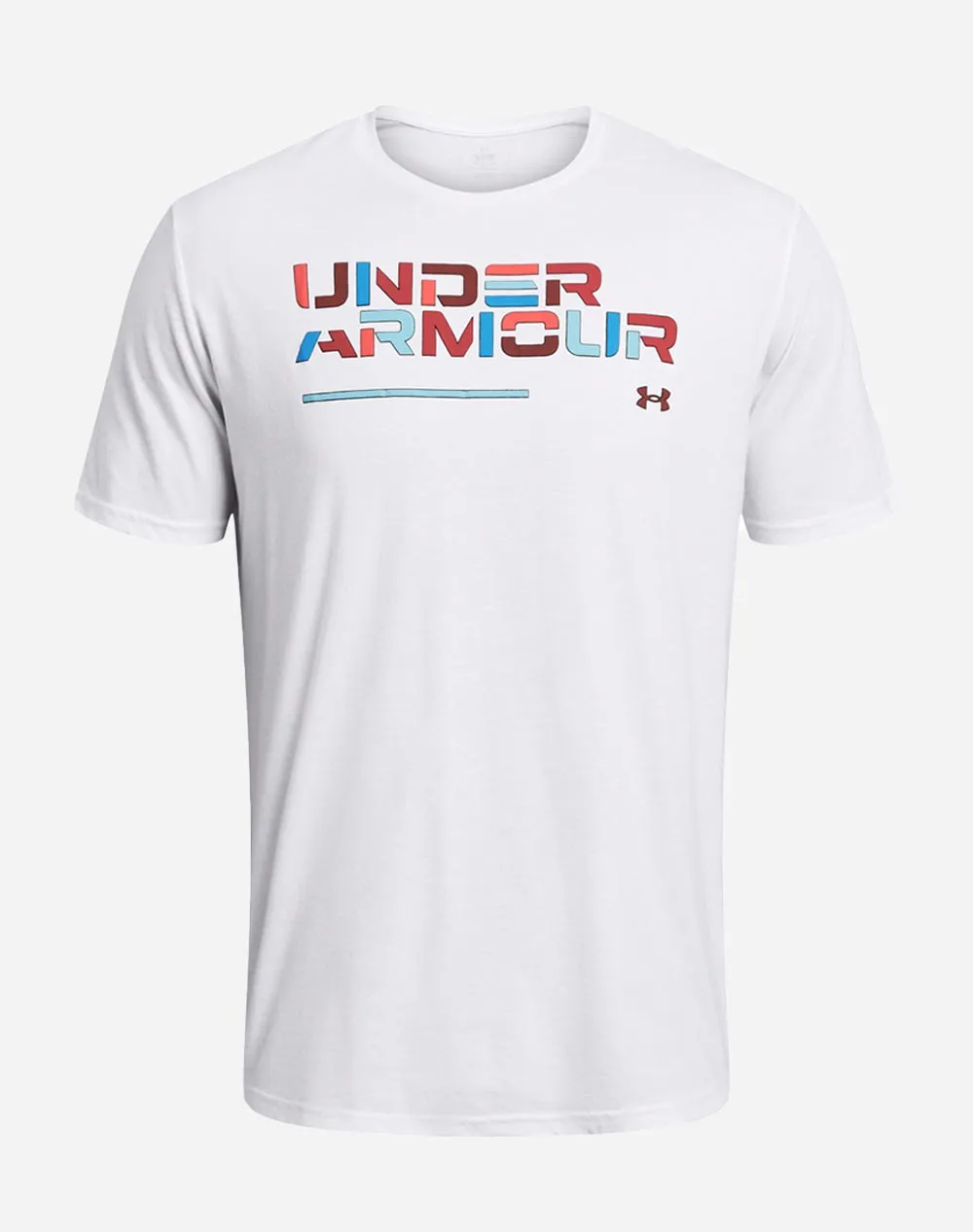 UNDER ARMOUR UA Colorblock Wordmark SS